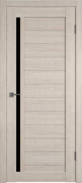 Межкомнатная дверь Владимирская Фабрика Дверей Atum 9 Cappuccino стекло Black Gloss 600x2000