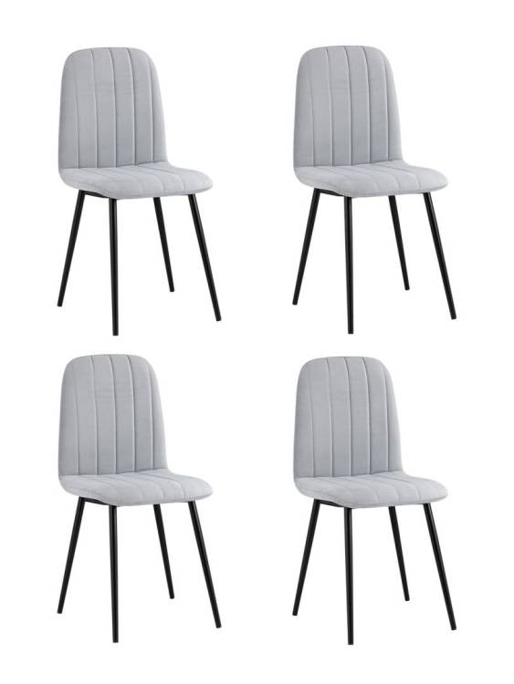 Набор из 4 стульев Stool Group Easy fb-easy-neo-24 X4 светло-серый