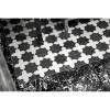 Мозаика Skalini Pantheon PNT (WHITE-BLACK) Бело Черная 9.2x18.4 фото 4