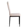 Стул Tetchair Easy (mod. JSC02-1) 21255 металл, флок, beige (бежевый) HLR2/черный фото 2
