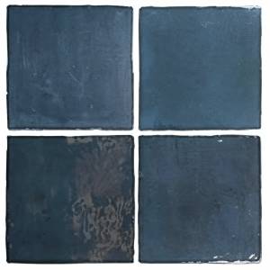 Керамическая плитка Dna Tiles Flash Bars 124416 Cobalt Glossy 13x13