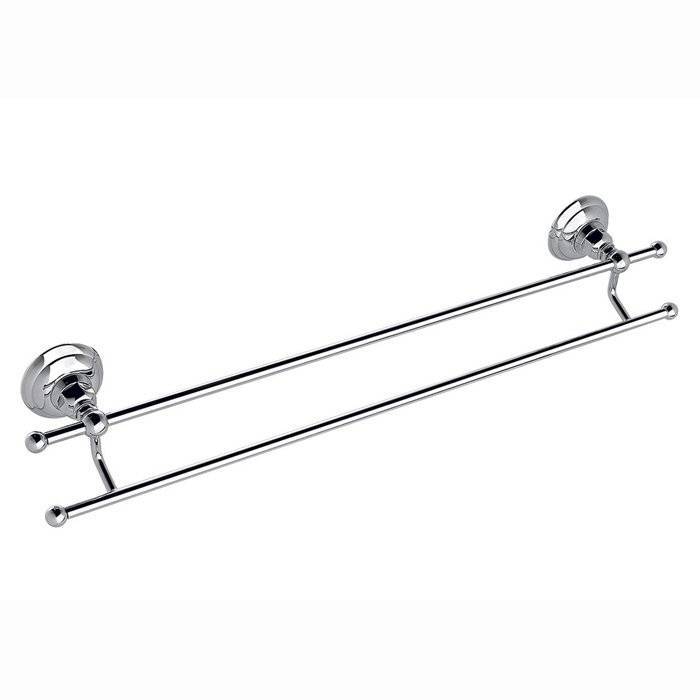 Полотенцедержатель Nicolazzi Classica 1498CR двойной 63см, хром