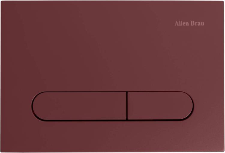 Кнопка смыва Allen Brau Project Color 9.2PR01.BD бордовый