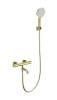 Смеситель для ванны Wonzon & Woghand WW-B2065-A1-BG с душем и термостатом, брашированное золото