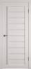 Межкомнатная дверь Владимирская Фабрика Дверей Atum 11 Bianco стекло White Cloud 900x2000