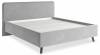 Кровать двуспальная Столлайн Ванесса 2023018000230 Светло-серый