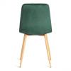 Стул Tetchair Chilly (mod. 7094-1) 21424 dark green (темно-зеленый) HLR57/натуральный фото 4