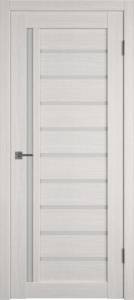 Межкомнатная дверь Владимирская Фабрика Дверей Atum 11 Bianco стекло White Cloud 900x2000