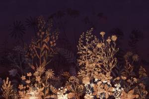 3D Фотообои Artegrafico «Композиция из трав в тёплых тонах» HRB-010 канвас