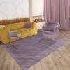 Ковер Soft J753A Lilac/Lilac 0.8x1.5 м фото 6