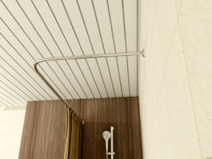 Карниз для ванны Tugatty Irena Гл000026596 Г- образный, 170 см