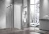 Душевая перегородка Vincea Walk-in VSW-1H120CLB 120 см, профиль матовый чёрный, стекло прозрачное фото 2