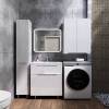 Тумба под раковину Style Line Марелла 70 СС-00002399 напольная, 2 ящика, Люкс антискрейтч, белый глянец фото 3