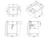 Мойка кухонная Alveus Pure 70 1122385 Kmb-90 с сифоном, 56.5x52.5 фото 3