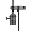 Подвесной светильник Uniel DLC-V-S24K/E27 TS/1M/BL Pearl Black