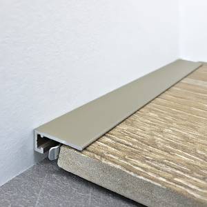 Микроплинтус TeckWood RAL 7048 М-6 Муар Титан 2000x15x6