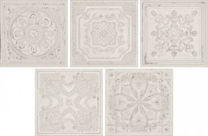 Керамическая плитка Aparici Gatsby White Tin 20.1x20.1