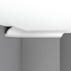 Плинтус потолочный гладкий DECOMASTER 96257 240x7x7
