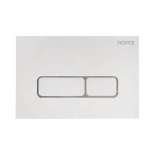 Кнопка смыва Royce Pro RCT-110511WH квадратная, белый