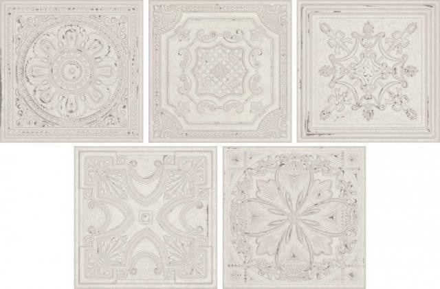 Керамическая плитка Aparici Gatsby White Tin 20.1x20.1