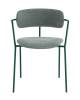 Стул Stool Group Дженни AV 469-Cl695-6005T букле зеленый каркас зеленый полуглянцевый муар фото 2