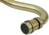 Смеситель кухонный Bronze de Luxe Royal 10105K с поворотным аэратором фото 2