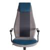 Кресло компьютерное Tetchair Aviator 21645 флок, ткань, синий, серый фото 6