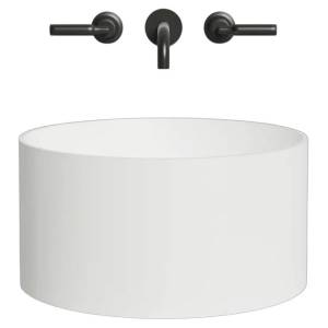 Раковина Salini Armonia 130422M 45 см, белая матовая