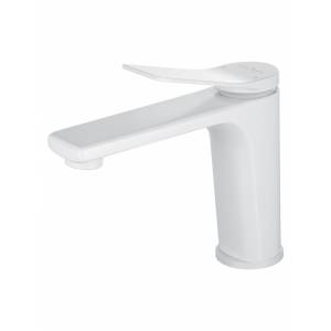 Смеситель для раковины Wonzon & Woghand WW-XH-012-MW белый матовый