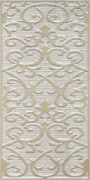 Декор Vitra Deja Vu K941991 Gold White Damask 30x60