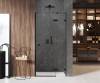 Дверь в нишу NEW TRENDY AVEXA BLACK 140x200 EXK-1559 (черный) фото 2
