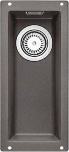 Мойка кухонная Blanco Subline 160-U 523397 темная скала