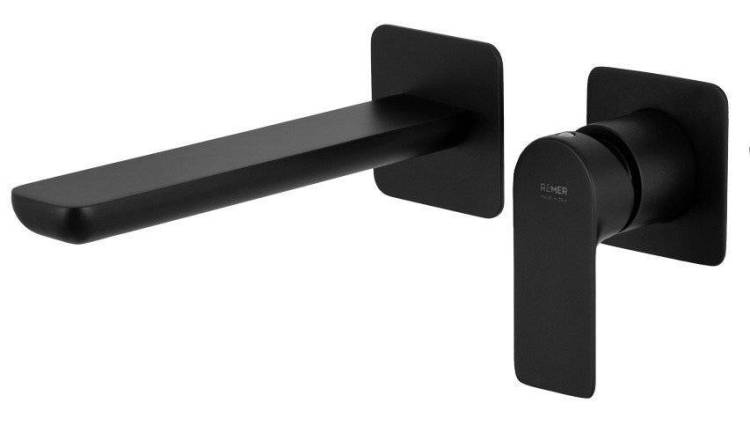 Смеситель для раковины Remer Infinity I15PLNO черный матовый