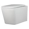 Унитаз подвесной Iberica Blanca Toledo Alto IB.TLA.231.1B1 безободковый, с крышкой-сиденьем микролифт
