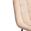 Стул Tetchair Chilly Max 19943 бежевый/черный 45x54x90 фото 9