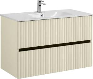 Тумба под раковину Art&Max Torino AM-TORINO-900-2C-SO-PA-P, 90 см, подвесная, палом