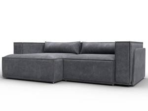 Диван угловой Лига Диванов Лига-061 131145L Серый