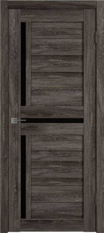 Межкомнатная дверь Владимирская Фабрика Дверей Atum 16 Terra Vellum стекло Black Gloss 700x2000