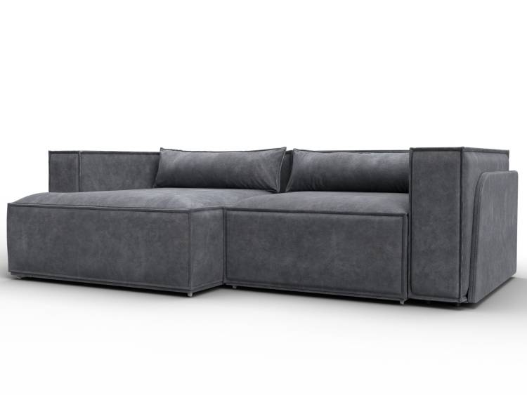 Диван угловой Лига Диванов Лига-061 131145L Серый