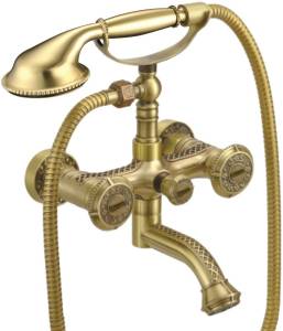 Смеситель для ванны с душем Lemark Jasmine LM6614B