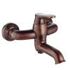 Смеситель для ванны Swedbe Terracotta 2551 с поворотным изливом, бронза