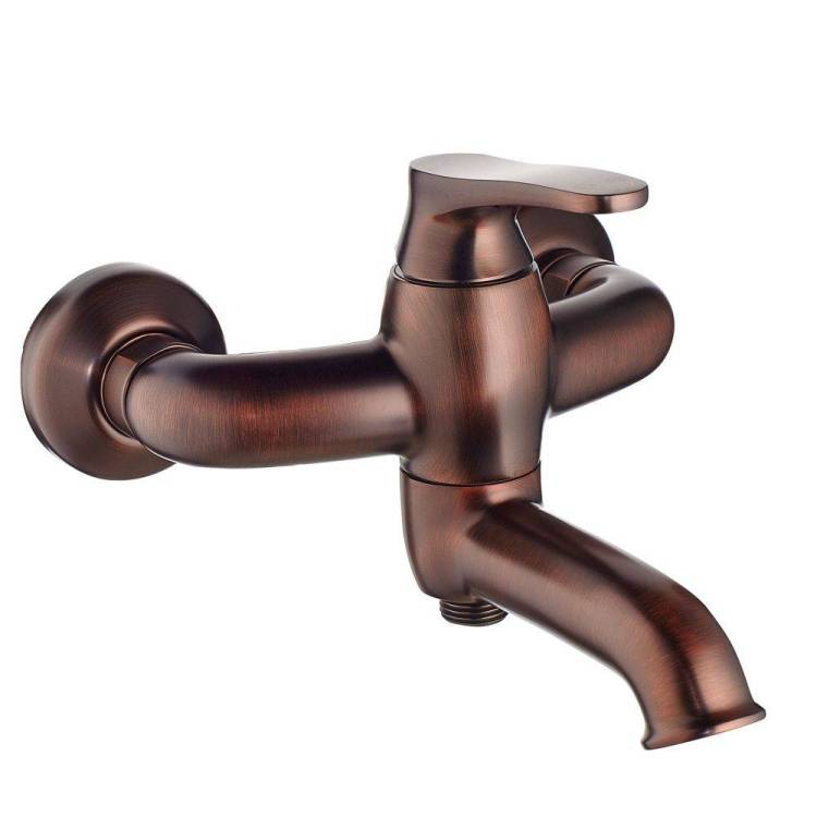 Смеситель для ванны Swedbe Terracotta 2551 с поворотным изливом, бронза