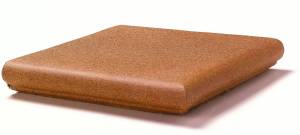 Ступень Gres de Aragon Esmaltados Classic 901254 Natural Mali Esquina Redondo 33x33