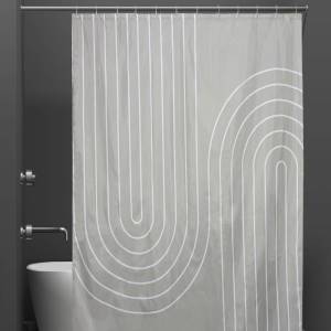 Штора для ванной Bath Plus Charme Red ch-21317 180х200, Reverse Rainbow Physics
