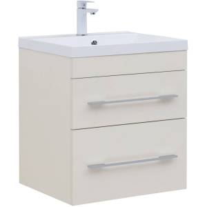 Тумба с раковиной Aquanet Верона 00304537 60 крем, 2 ящика