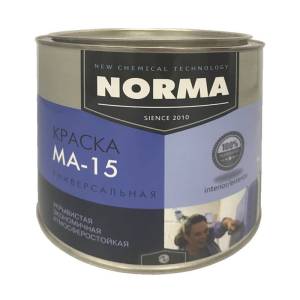 Краска масляная Novocolor МА-15 ГОСТ-71 черная 1 кг