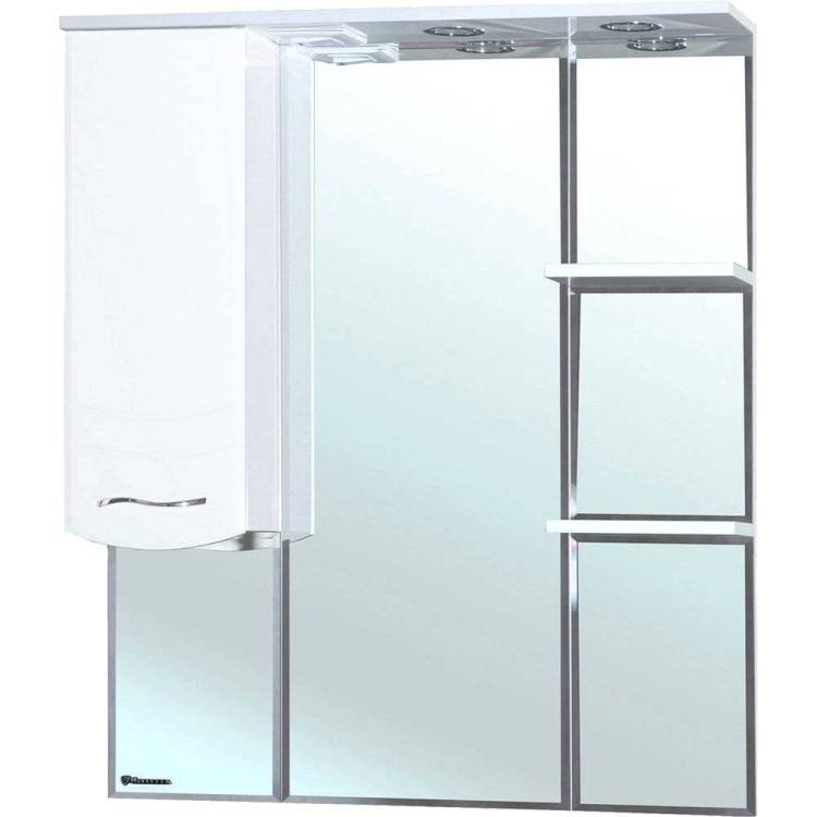 Зеркало Bellezza Мари 85 L белое