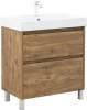 Тумба с раковиной Aquanet Nova Lite 2.0 75 348196 Дуб рустикальный