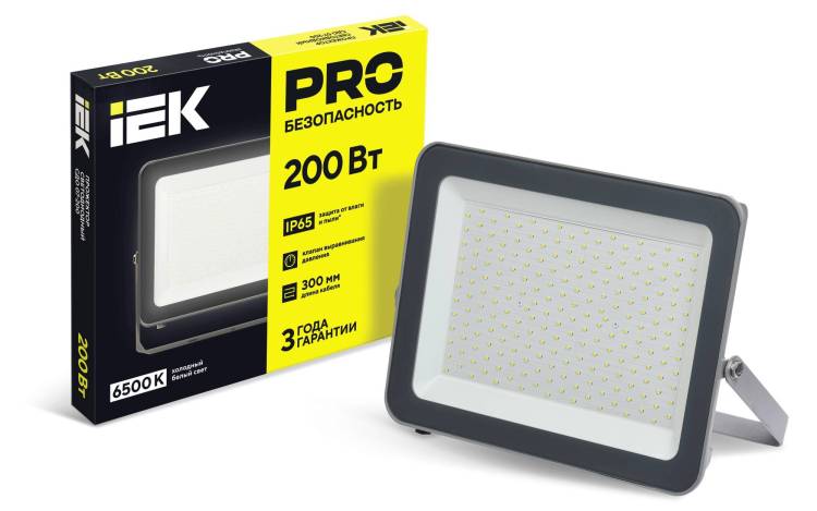 Прожектор светодиодный IEK СДО 07-200 LPDO701-200-K03