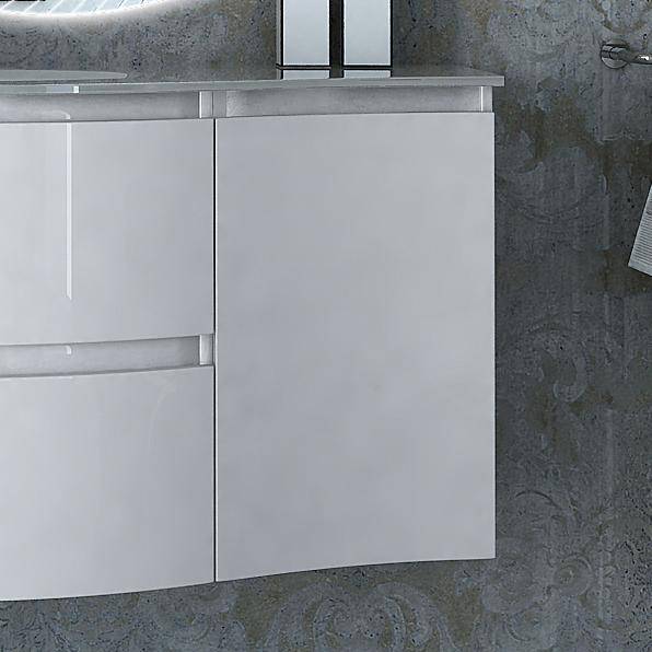 Дополнительный ящик Cezares Vague 34 R bianco lucido